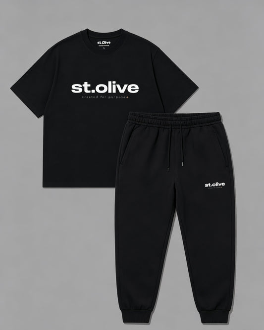 stolive t-shirt and joggers