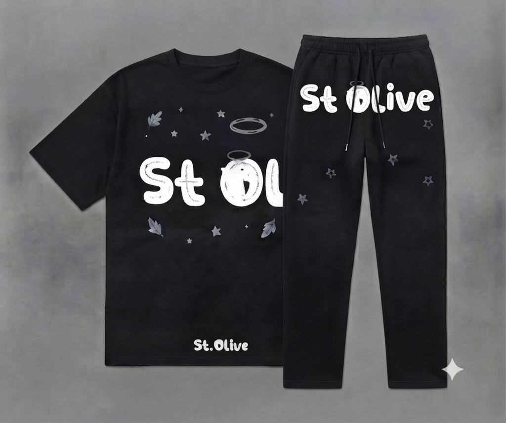 stolive t-shirt and joggers