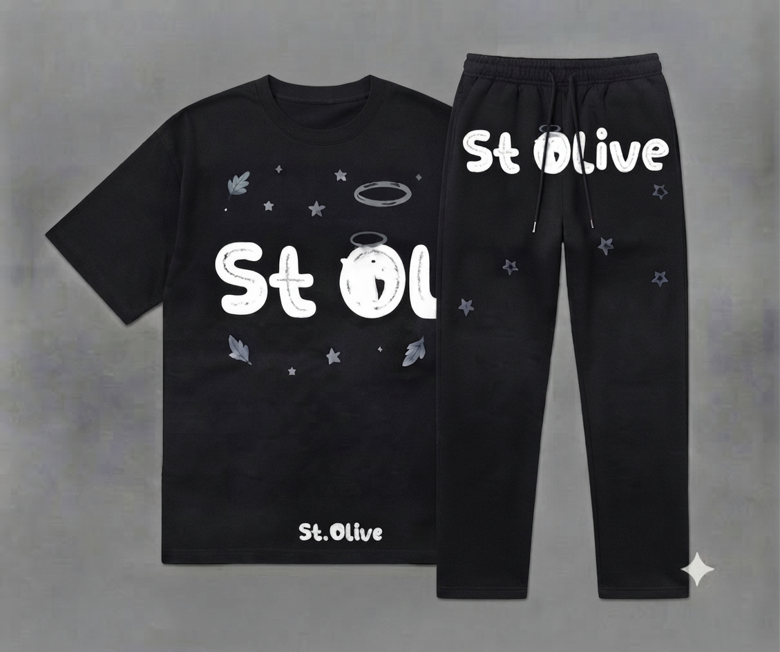stolive t-shirt and joggers